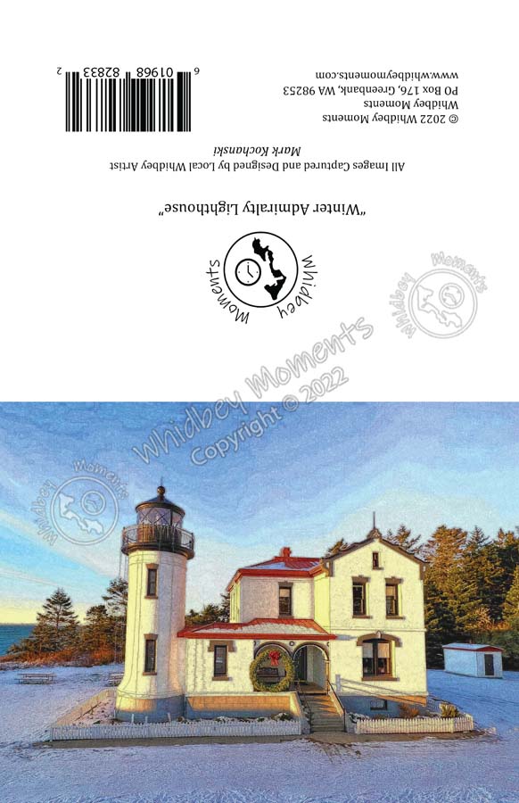 Art Card - Winter Lighthouse